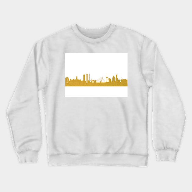 Golden Rotterdam Crewneck Sweatshirt by 44spaces